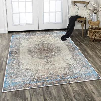Produktbild von Conceptum Hypnose, ELS1828- ELS1828HFT, Bunt, Teppichläufer, 100 x 200 cm, 100% Samtstoff