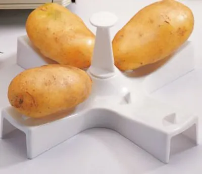 Produktbild von Küchenzubehör: Mikrowellen-Kartoffelzubereiter 23x23x3 cm, spülmaschinenfest