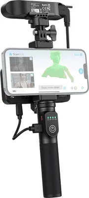 Obrázek produktu pro 3D skener Creality CR-Scan Ferret Pro, přenosný a praktický, rychlost skenování 30 snímků za sekundu, přesnost 0,1 mm, čipová sada ASIC, dvourežimové skenování s rychlostí 30 snímků za sekundu, dvourežimové skenování, podporuje WiFi 6, bezdrátové připojení, plnobarevné skenování pro plastiky obličeje
