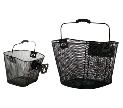 Produktbild von Longus Korb Front Basket Lenkerkorb Stahl schwarz
