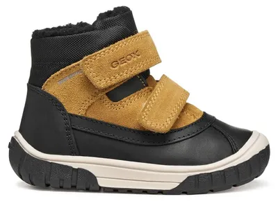 Produktbild von Geox BABY B OMAR BOY WPF ANKLE BOOTS BLACK/DK YELLOW 20_EU