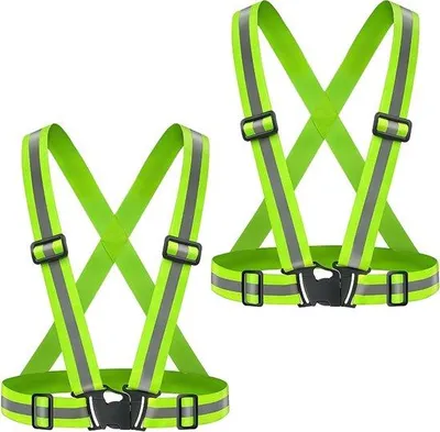 Immagine prodotto di Gilet di sicurezza riflettenti - Set da 2 pezzi