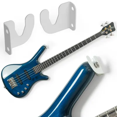 Produktbild von Wandmontage Gitarrenständer für E-Gitarren und Akustikgitarren