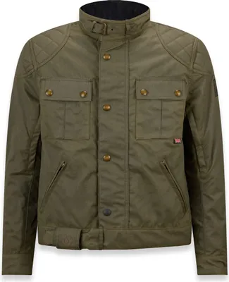 Image de Veste de moto Belstaff Brooklands, olive, 2XL