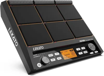 Obrázek produktu pro Perkusní samplovací podložka - Podložka se samplovanými zvuky bicích - Elektronická podložka pro bicí - Podložka pro bicí - Perkusní podložka