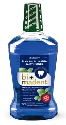Obrázok produktu pre Płyn do płukania jamy ustnej Bio Madent Miętowy 500 ml
