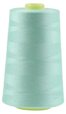 Produktbild von 4572m Qualitäts Overlock-Garn Overlock-Nähgarn Farben 581 bis 620, Farbe:A604 pastellblau