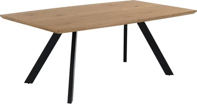 Immagine prodotto di Tavolo da pranzo moderno in legno Torrance, 160x90 cm, per 8 persone