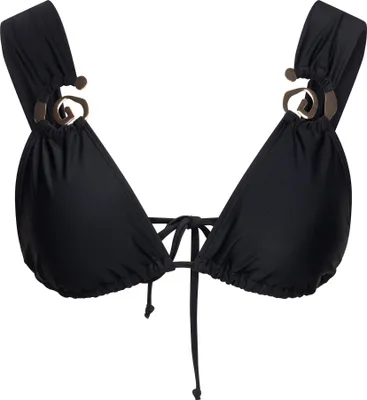 Produktbild von Moda Minx Bikini-Top aus tollem Scrunch-Stoff Black XXL