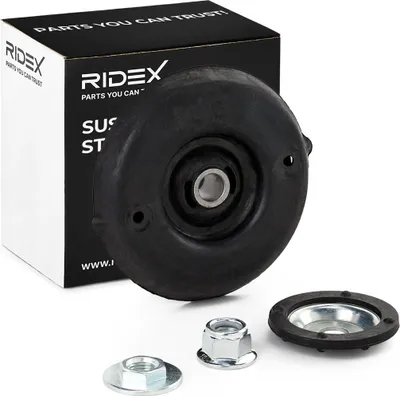 Produktbild von RIDEX 1180S0402 Federbeinstützlager Vorne Links Vorne Rechts passend für PEUGEOT 308 SW I (4E, 4H) 307 CC (3B) 307 (3A/C) PARTNER Tepee 3008 (0U)