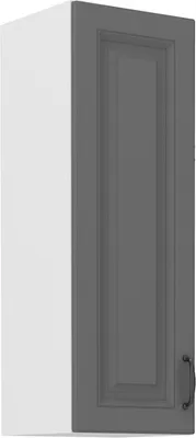 Immagine prodotto di Armadietto superiore alto SOPHIA - larghezza 30 cm, grigio / bianco