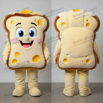 Immagine prodotto di Costume MASTICOT Gonfiabile Panino Grigliato Dorato