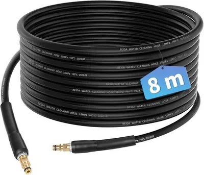 Obrázek produktu pro Odtoková hadice pro vysokotlaké čističe s rozstřikovací hlavicí a otočnou rozstřikovací hlavicí, příslušenství pro Kärcher K2/K3/K4/K5/K6/K7