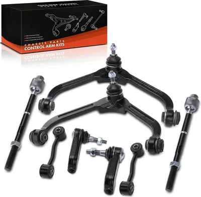 Image de Frankberg 1x Kit de Bras de Suspension (Essieu Avant) pour Jeep Cherokee KJ 2.4L 2.5L 2.8L 3.7L 2001-2008