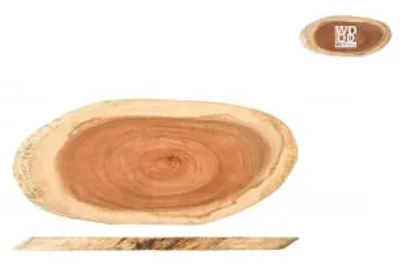 Immagine prodotto di H&H Tagliere Ovale Wood In Legno Cm50X20X2