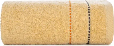 Zdjęcie produktu dla Eurofirany 452943, Żółty, Wzór, Bawełna, Poliester, 30 x 50 cm, 75 g