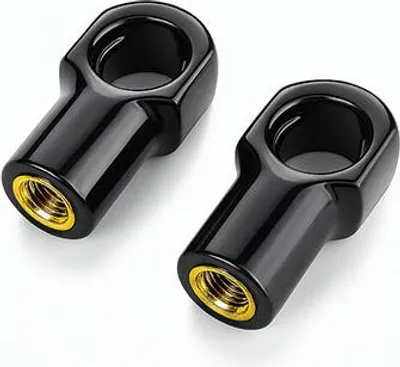 Produktbild von Gasdruckfeder Gasdruckdämpfer Zubehör Kugelpfanne Aufnahme M6 20mm Ø10mm schwarz