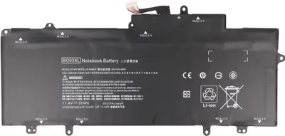 Produktbild von Akku passend für HP Chromebook 14 G3, Li-Polymer, 11,4V, 3250mAh, 37Wh