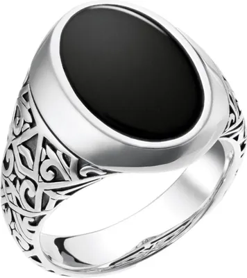 Image de Thomas Sabo - TR2242-698-11-64 - Bague unie - Argent 925 - REBEL AT HEART - Largeur 64