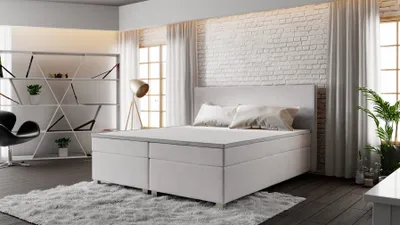 Produktbild von Boxspringbett Schlafzimmerbett OLIVER 180x200cm Beige
