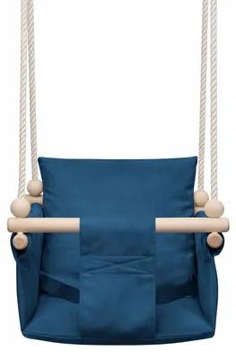 Produktbild von Elzusha - Holz-Babyschaukel mit Sicherheitsgurt