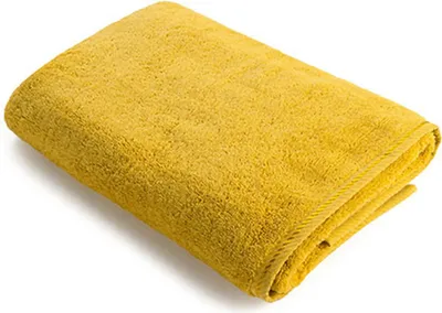 Produktbild von A&R 006.50 | Badetuch / -Standard 100 / 100 x 180 cm - Farbe: Mustard - Größe: 100 x 180 cm