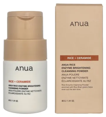 Image de Anua Rice + Ceramide Enzyme Brightening Cleansing Powder (poudre nettoyante éclaircissante)