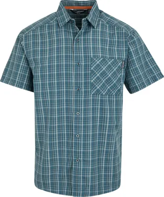Produktbild von Regatta - "Mindano IX" Hemd für Herren kurzärmlig RG11565 (M) (Sturmwetter/Eisberg/Asche)