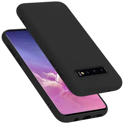Image de Cadorabo Housse pour Samsung Galaxy S10 PLUS Housse en noir Housse pour portable Case Cover TPU Etui