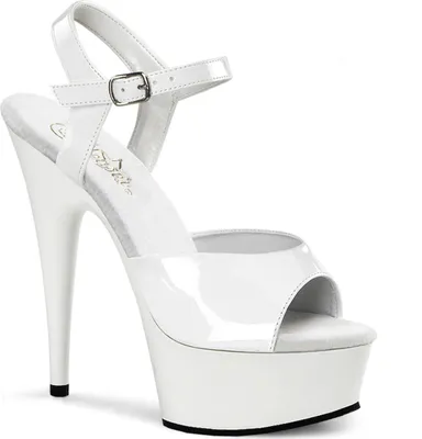 Produktbild von PLEASER DELIGHT-609 High Heel Sandalette mit Frontplateau