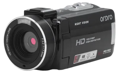Produktbild von Video Camera Camcorder Digital Camera Recorder Full HD 1080P 30MP 3.0 Inch 270 Degree Rotation LCD 18X Digital Zoom Camcorder Anti Shake Black