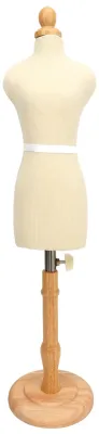 Schneiderpuppe Damen, höhenverstellbar, stabil, für Nähen (Stil 1)