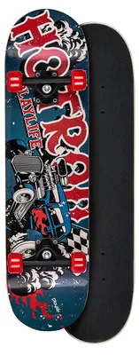 Immagine prodotto di Skateboard Playlife Hotrod 31x8