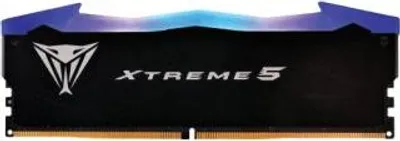 Imagen del producto de Módulo de memoria DIMM de 32 GB DDR5-7600 (2x 16 GB), kit dual (, modelo PVXR532G76C36K, Viper Xtreme5 RGB, compatible con INTEL XMP)