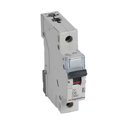 Immagine prodotto di Legrand TX3, Interruttore miniaturizzato, tipo D, IP20, 240 - 415 V