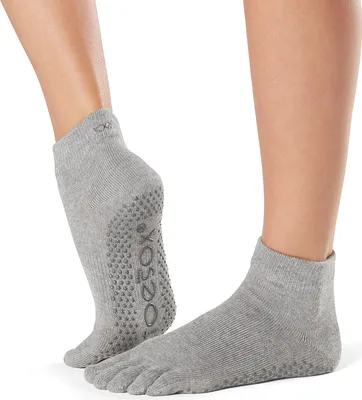 Zdjęcie produktu dla ToeSox S01026HTG, Skarpetki stopki, Szary, Dorosły, Unisex, M, Aktywność/Trening
