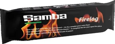 Produktbild von Samba Firelog Schamottestein - Paraffin - 1,1 kg