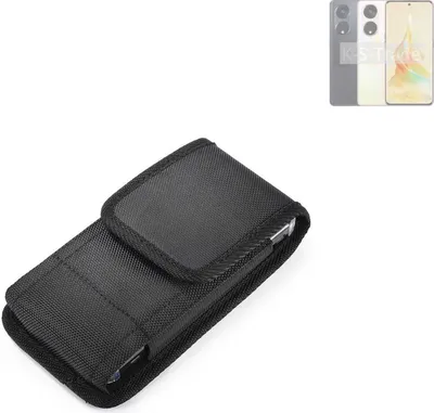 Produktbild von Holster Gürteltasche kompatibel mit Oppo Reno8 T Holster Gürtel Tasche wasserabweisend Handy Hülle Schutz Hülle Outdoor schwarz K-S-Trade