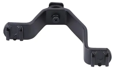 Produktbild von Dual-Blitzschuh-V-Halterung für Videoleuchten, Mikrofone oder Monitore an Kameras und Camcordern
