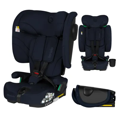 Obrázok produktu pre Detská autosedačka Lionelo Nelly i-Size 76-150 cm nastavenie sklonu operadla (4 úrovne), inštalácia: ISOFIX a horný bezpečnostný pás - modrá