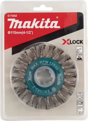 Image de Brosse ronde 115 mm X-LOCK – MAKITA D-73352