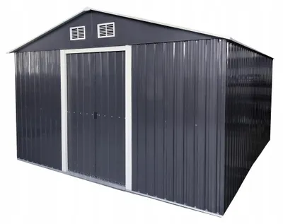 Zdjęcie produktu dla Domek narzędziowy metalowy blaszak szopa na narzędzia 340x319x200 DM1005
