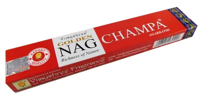 Immagine prodotto di Bastoncini d'incenso 15g Ca 15 bastoncini d'oro Nag Champa
