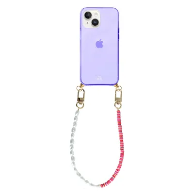 Produktbild von Island Girl Cord Hülle Purple - Short Cord  - Kompatibel mit iPhone 13