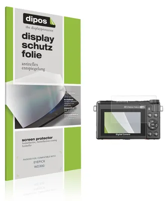 Produktbild von 4x Schutzfolie für EYEPICK WD300 matt Displayschutzfolie Folie Display Schutz dipos