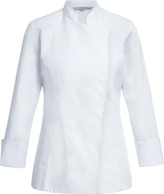 Produktbild von Greiff GASTRO MODA Cuisine Damen Kochjacke Regular Fit Weiß 3XL