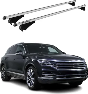 Obrázok produktu pre Tiger priečne strešné nosiče pre VW Touareg III 2018–2025, šedé
