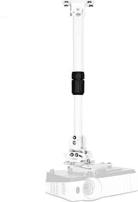 Produktbild von Duronic PB06XL Beamer Halterung | Projektor Deckenhalterung | Universal Wandhalterung | Halterung für Video-Projektor | drehbar und schwenkbar | 13kg