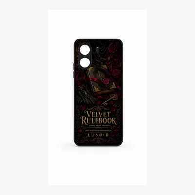 Productafbeelding van Xiaomi Redmi 13C 4G hoesje, telefoonhoesje, beschermhoes met fluweelmotief – LUNØIR ©