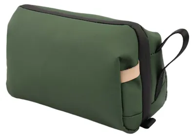Produktbild von Kulturbeutel mit separater Trocken- und Nass-Trennung, geräumige Aufbewahrungstasche für Geschäftsreisen und Urlaub, wasserdichte Kosmetiktasche,Green